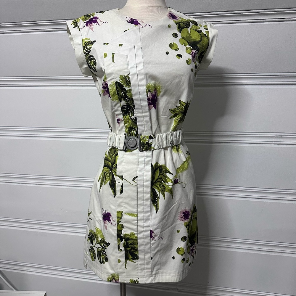 Skunkfunk Belted Floral Dress